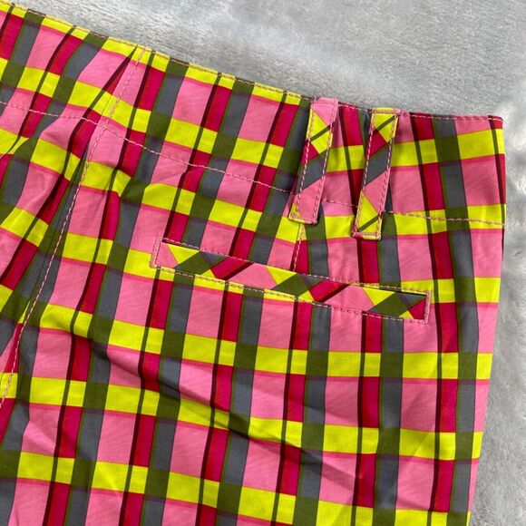 Annika Sorenstam x Cutter & Buck Shorts 8 Plaid Bermuda Golf - Picture 3 of 16